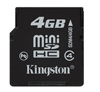 Kingston miniSDHC 4GB