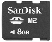 SanDisk Memory Stick 8GB klein